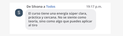 Testimonio de Silvana